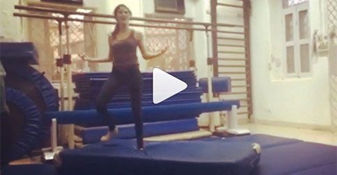 Video: Watch This Super Fit Bollywood Actress Doing Cartwheels
