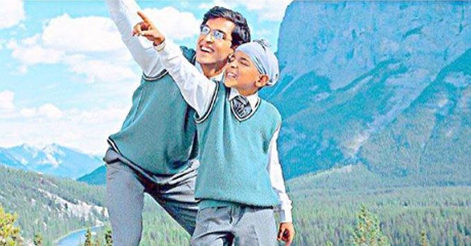 Hrithik Roshan and Anuj Pandit Sharma in a still from Koi Mil Gaya | Source: Instagram