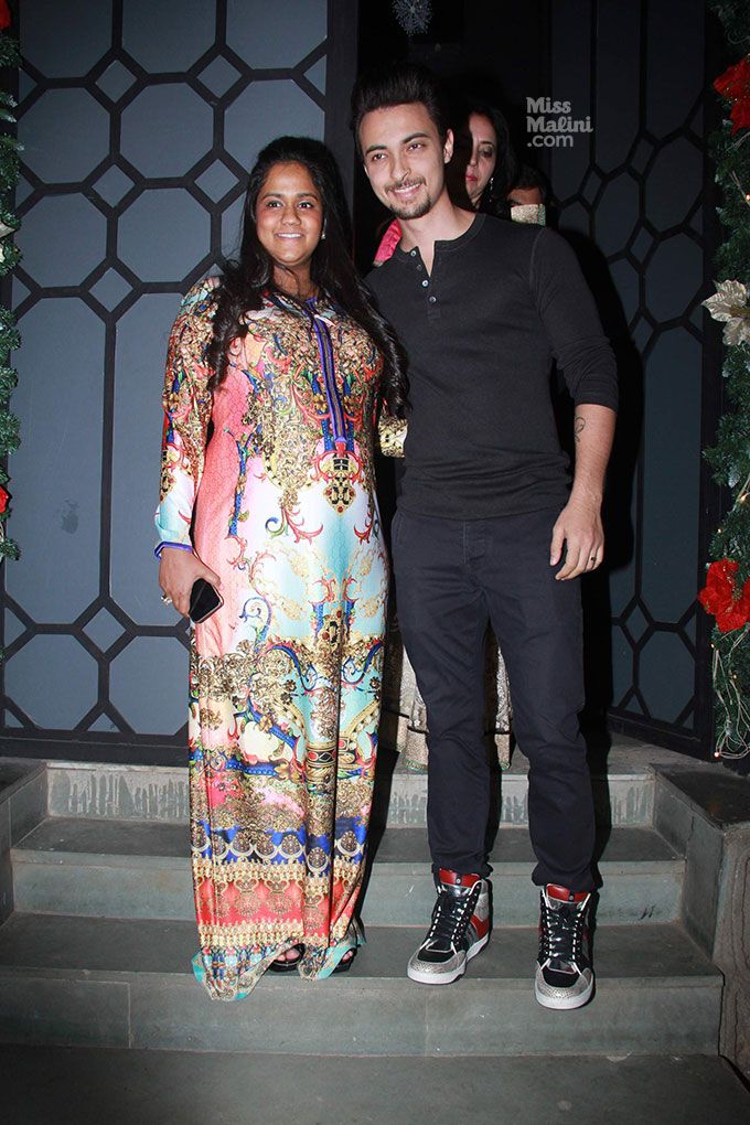 Arpita Khan and Aayush Sharma