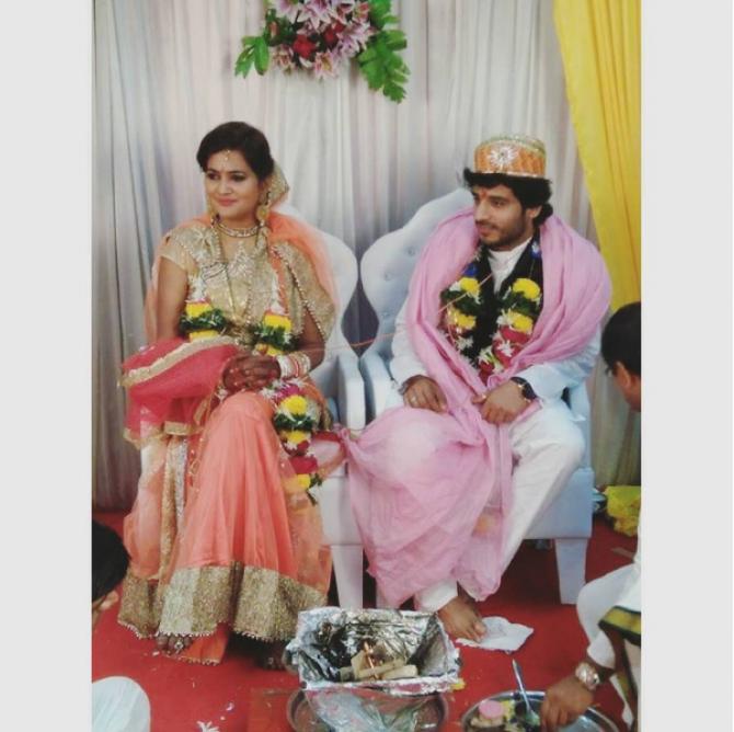 Nitin and Maya's wedding | Source: Instagram |