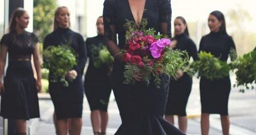 Blogger Breaks Stereotypes And Wears Black To Her Wedding!