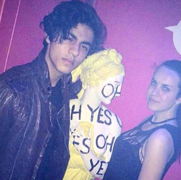 Photo Alert: Is That A Sex Toy Aryan Khan Is Posing With?