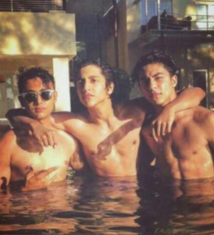 Photo Alert: Aryan Khan Is Chilling In The Pool With His Bros!