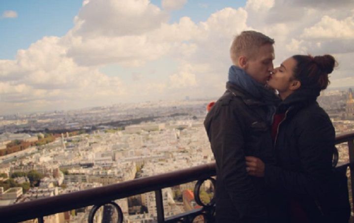 Photos: Aashka Goradia & Brent Goble’s Romantic Kiss In Paris