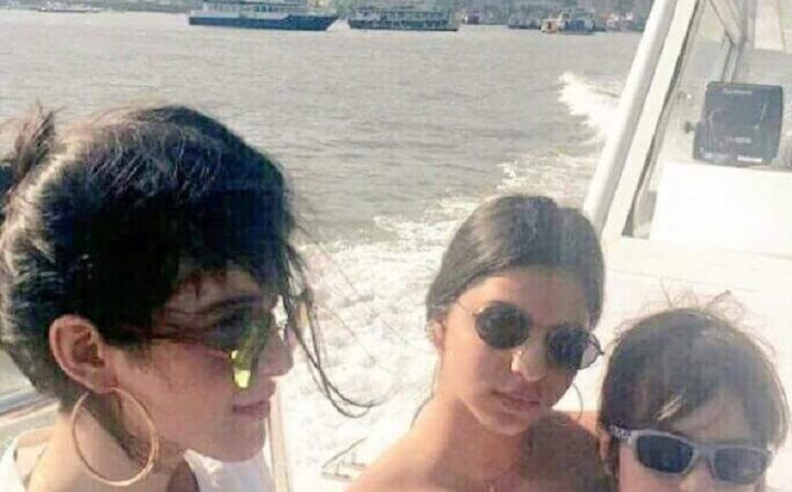 Photo Alert: Suhana Khan & AbRam Chilling On A Yacht
