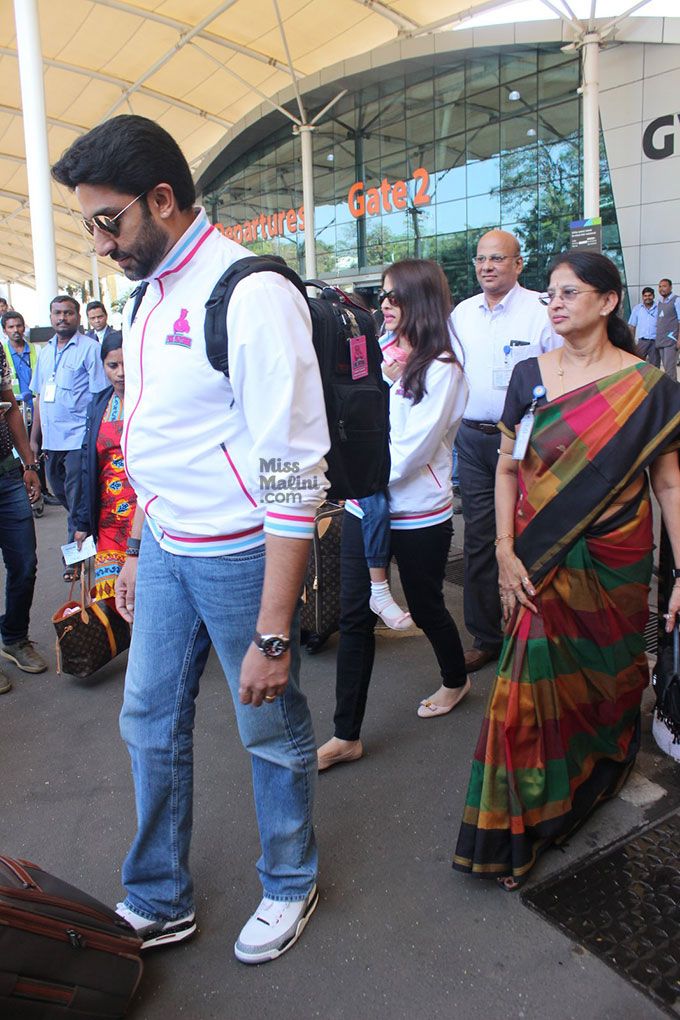 Aishwarya Rai Bachchan, Aaradhya Bachchan, Abhishek Bachchan