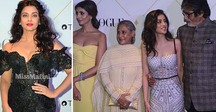Here’s Why Aishwarya Rai Did Not Pose With The Rest Of Her Family At The Vogue Red Carpet