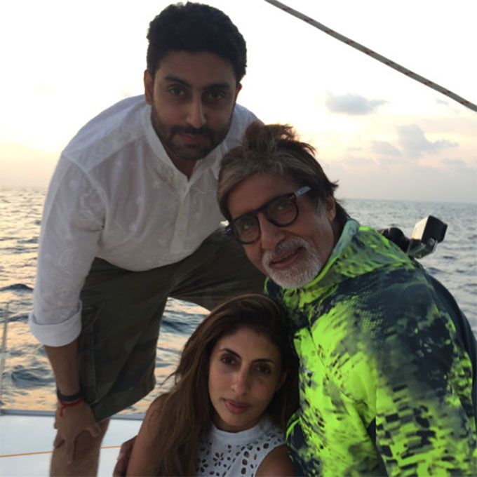 Abhishek Bachchan, Amitabh Bachchan, Shweta Bachchan