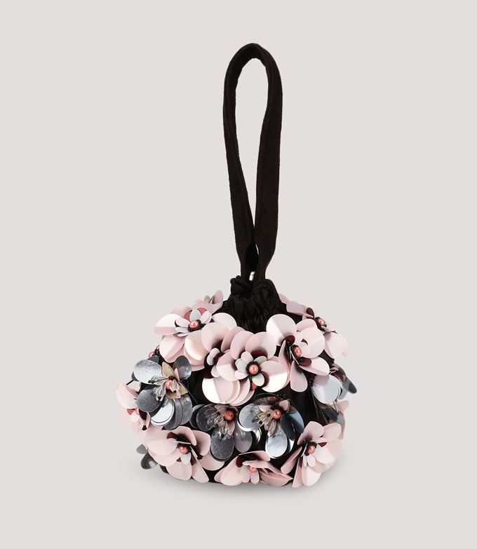 KOOVS—Floral Wristlet Bag