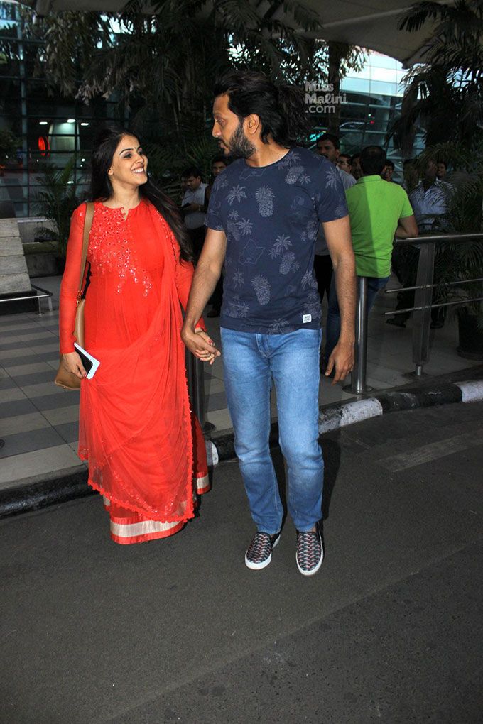 Genelia Deshmukh, Riteish Deshmukh