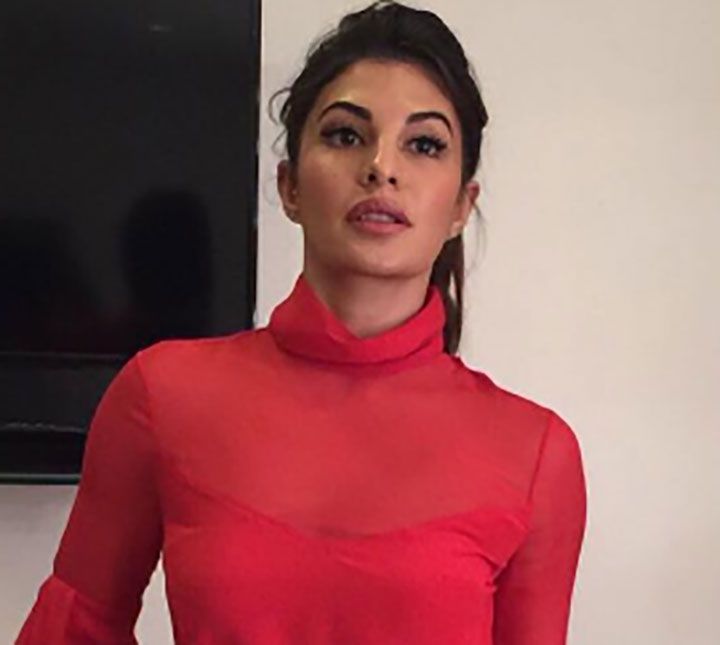 No One Can Pull Off This All-Red Outfit Like Jacqueline Fernandez