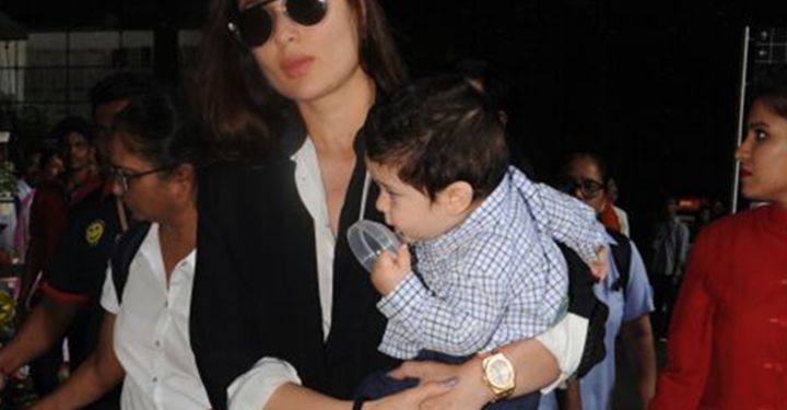 IN PHOTOS: Yet Another Superstar Appearance By Taimur Ali Khan With His Mommy Kareena Kapoor