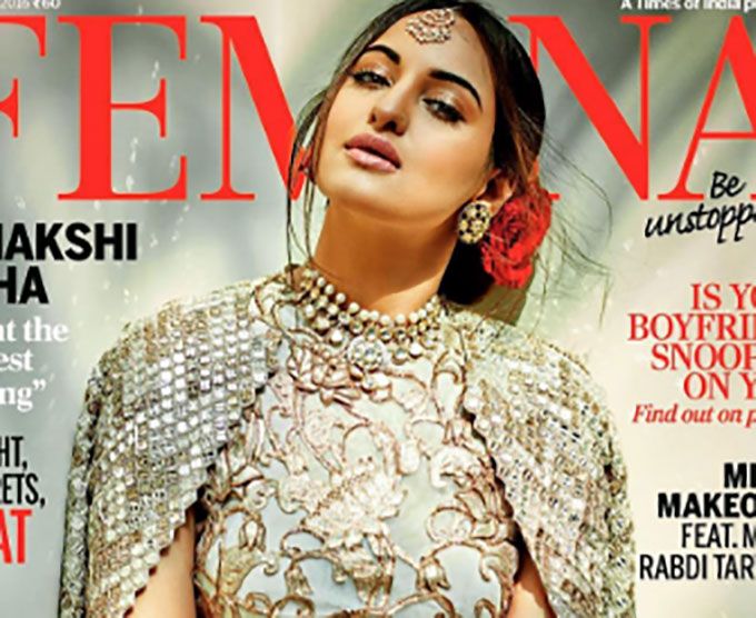 Sonakshi Sinha On The Cover Of Femina Defines The Modern Indian Bride