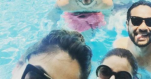 Photo Alert: Alia Bhatt Took A Pool Selfie With Her BFFs