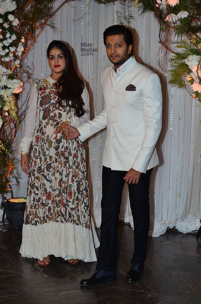 Genelia Deshmukh and Riteish Deshmukh