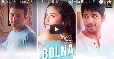 WATCH: The Romantic Track From Kapoor And Sons Is Here – And It’s Lovely!