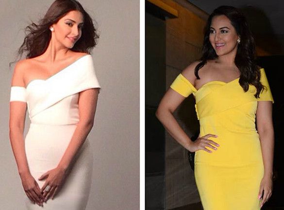 Who Wore It Better: Sonam Kapoor &#038; Sonakshi Sinha Sizzle In The Same Outfit!