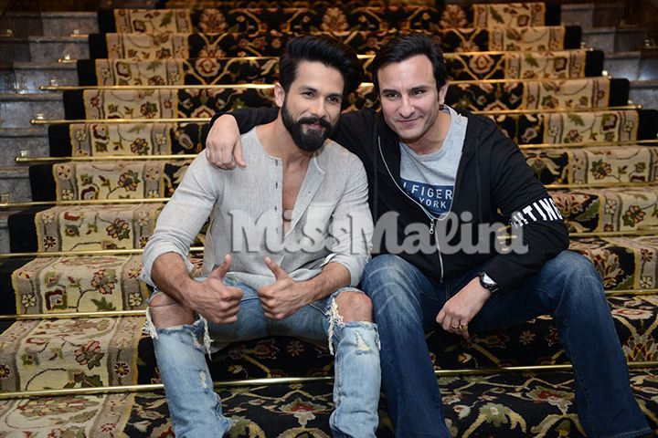We’re Loving The Bromance Between Shahid Kapoor &#038; Saif Ali Khan In These Photos