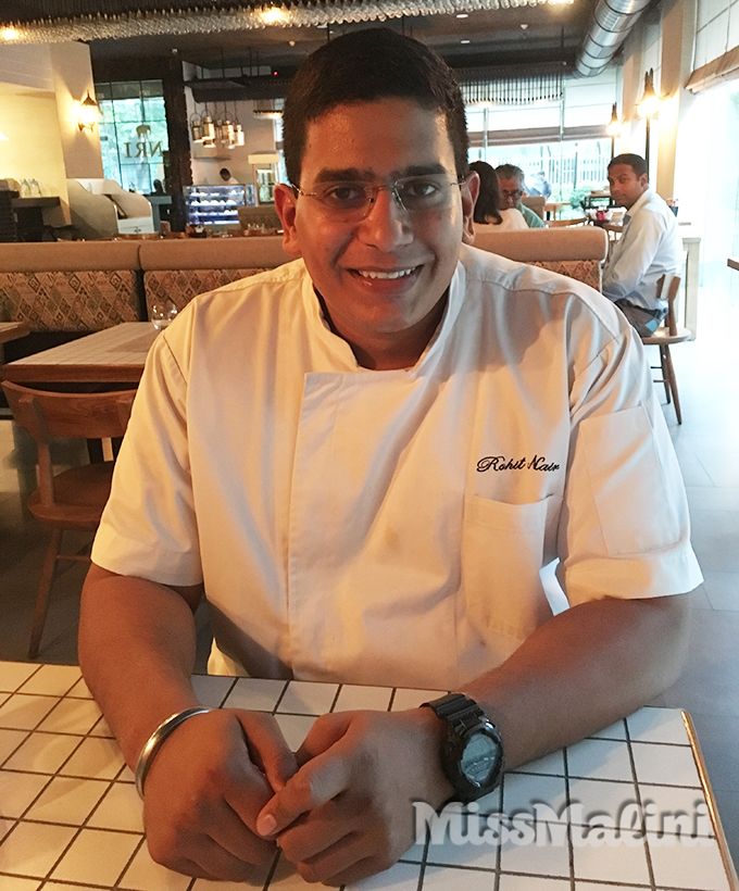 Head chef NRI BKC Rohit Nair