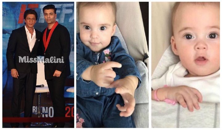 Aww! Shah Rukh Khan Has The Sweetest Thing To Say About Karan Johar’s Twin Babies