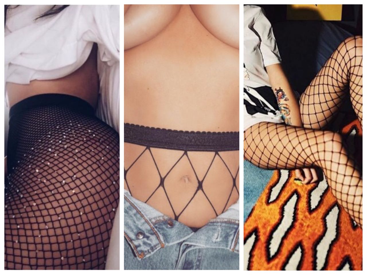 Fishnets Are Taking Over Fashion One Social Media Post At A Time