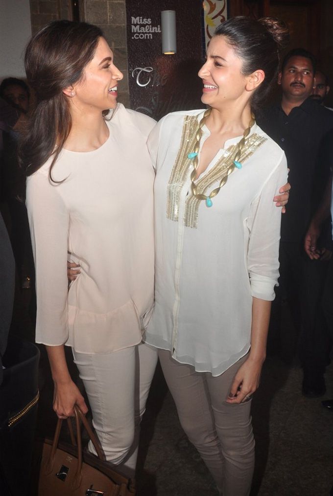 Deepika Padukone and Anushka Sharma