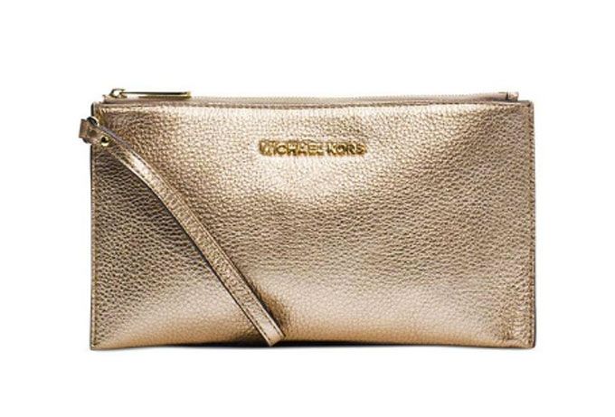 Micheal Kors— Bedford Large Zip Clutch