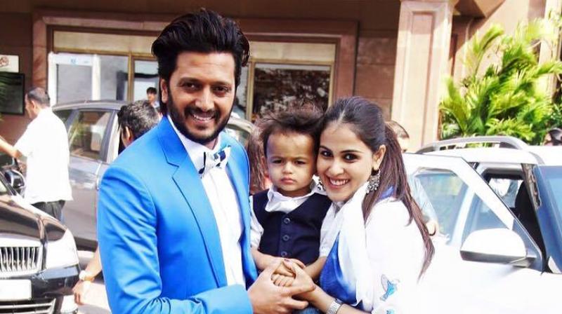 Photo: Genelia Deshmukh Has The Most Adorable Birthday Wish For Her Son