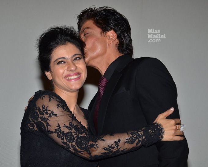 Kajol and Shah Rukh Khan