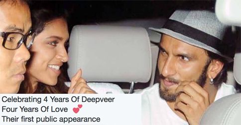 Deepika & Ranveer Fans Are Celebrating 4 Years Of DeepVeer With These Adorable Tweets