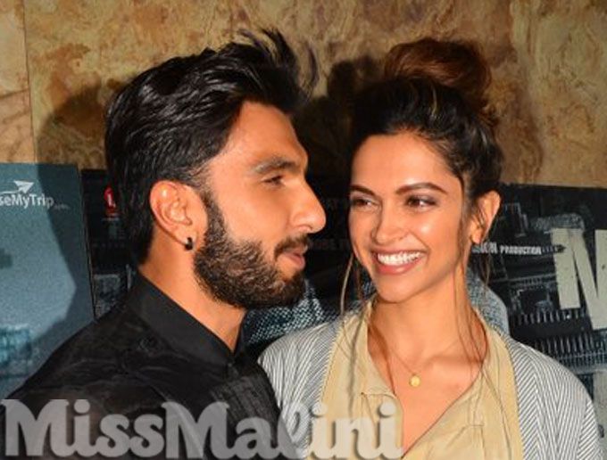 Haha! This Video Of Deepika & Ranveer Chatting At The xXx Premiere Is Quite Cute!