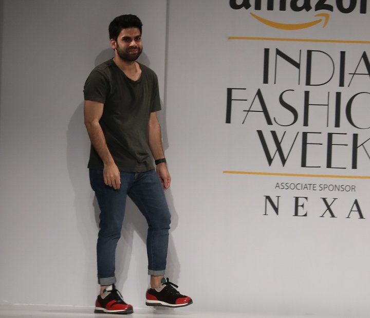 Dhruv Kapoor at Amazon India Fashion Week Spring Summer 2018