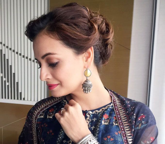 Dia Mirza’s Desi Outfit Deserves A Spot In Every Woman’s Closet