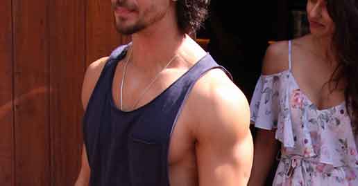 PHOTOS: Tiger Shroff &#038; Disha Patani Stepped Out For A Lunch Date On Sunday