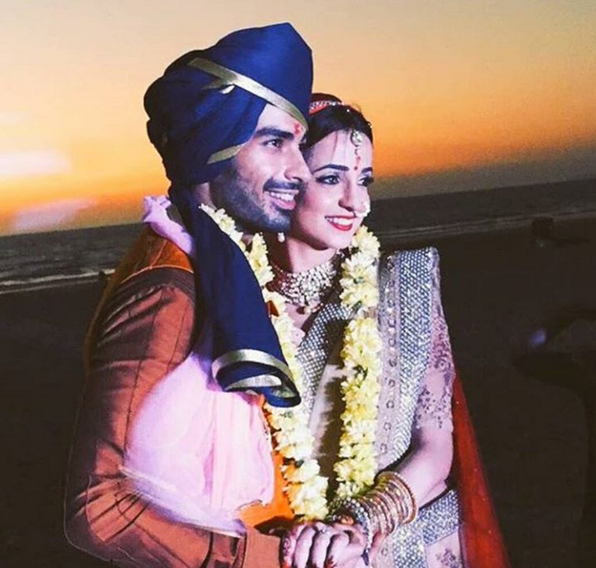 Mohit Sehgal and Sanaya Irani