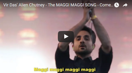 This Video By Vir Das Is A Must Watch For Everyone Who Loves Maggi