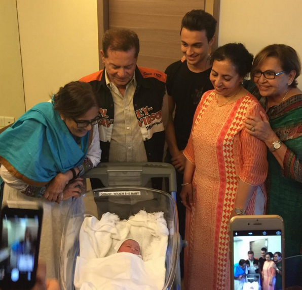 Aayush Sharma Shared A Touching Message For His Newborn Son