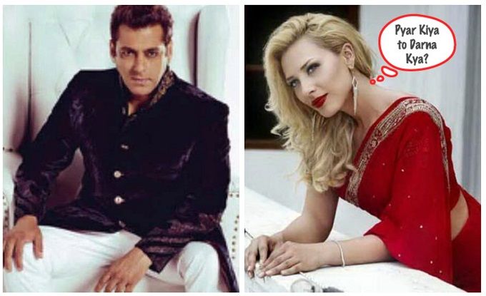 Salman Khan and Iulia Vantur