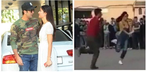 Video: Ranbir Kapoor &#038; Katrina Kaif Dancing On The Streets Of Morocco