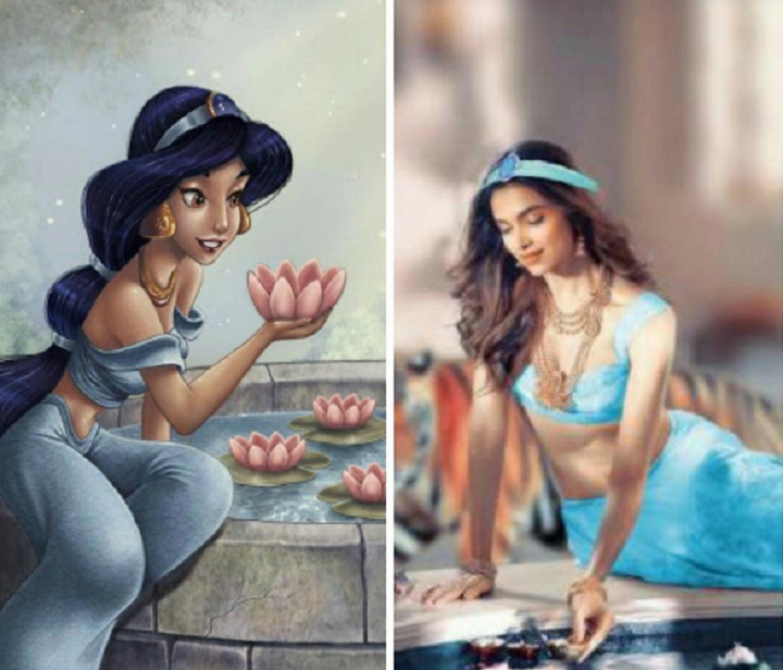 This Instagram Account Reimagines Deepika Padukone As Disney Princesses And It’s Magical!