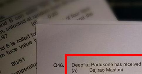This Random Question About Deepika Padukone Is Part Of The Indian Air Force Engineering Exam