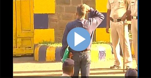 WATCH VIDEO: Sanjay Dutt Leaves Jail; Salutes National Flag