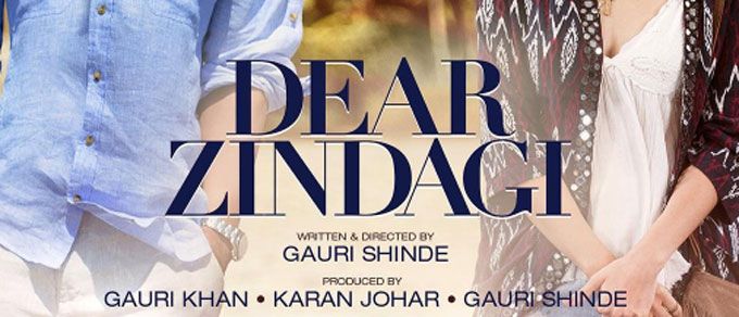 PHOTO: Shah Rukh Khan &#038; Alia Bhatt Celebrate Life In This New Poster Of Dear Zindagi