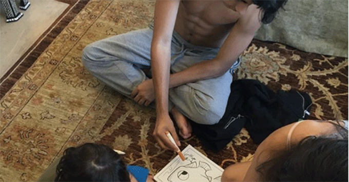 Gauri Khan Just Posted This Adorable Photo Of Aryan, Abram & Suhana Colouring!