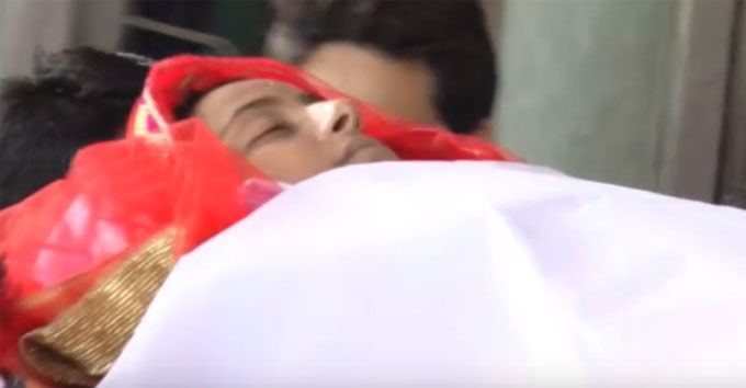 VIDEO: Pratyusha Banerjee Dressed As A Bride For Her Funeral