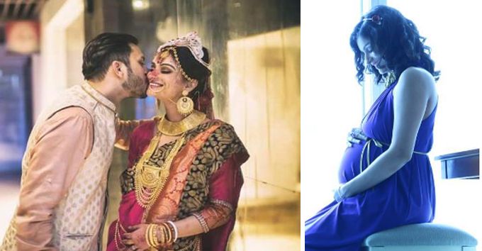 Dimpy Ganguly Trolled For Getting Pregnant Before Marriage – And Here’s How Her Husband Reacted