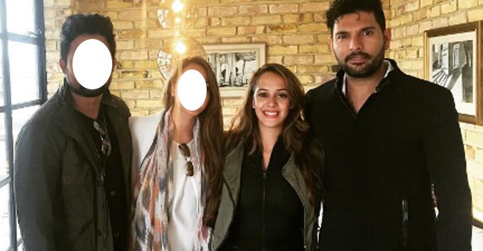 Guess Which Adorable Celeb Couple Yuvraj Singh & Hazel Keech Are Chilling With