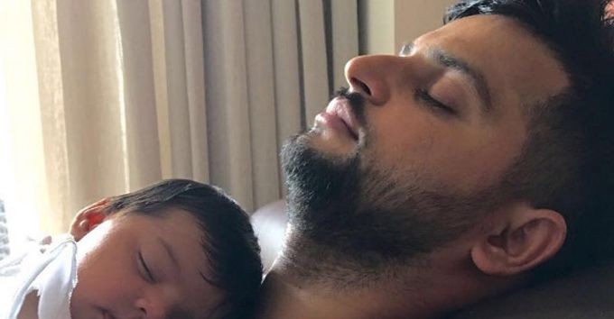 Just 7 Photos Of Suresh’s Raina & His Baby Girl Being Adorable!