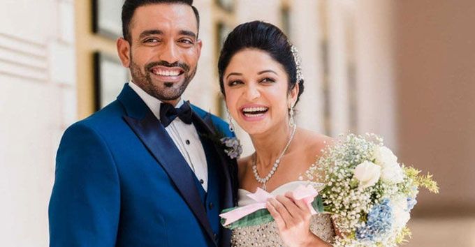Breaking:  Cricketer Robin Uthappa Just Got Married To Tennis Player Sheethal Goutham!