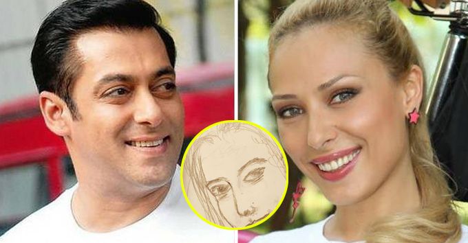 So Sweet! Did Salman Khan Create This Sketch Of Iulia Vantur?